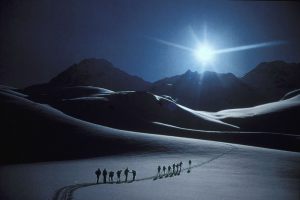 Mogens Johansen Falster Fotoklub "Ski vandring" Sølv + dommerdipl. Michael Rønsdorf