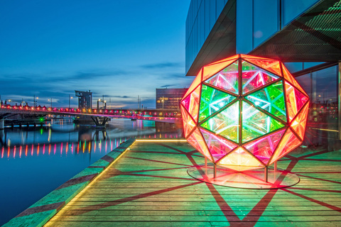 Copenhagen Light Festival 2021 - Dichroic Sphere